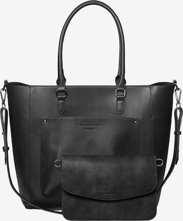 Shopper di rosemunde in nero: frontale