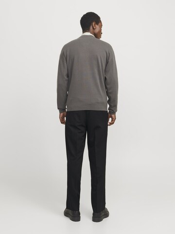 JACK & JONES Loosefit Bukser med fals 'JPRFranco' i sort