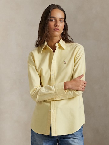 Bluză 'CLASSIC' de la Polo Ralph Lauren pe galben: față