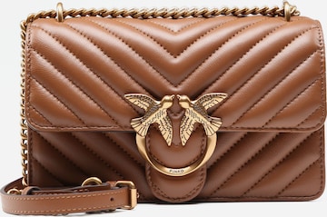 PINKO Umhängetasche 'Love One' in Braun: Vorderseite