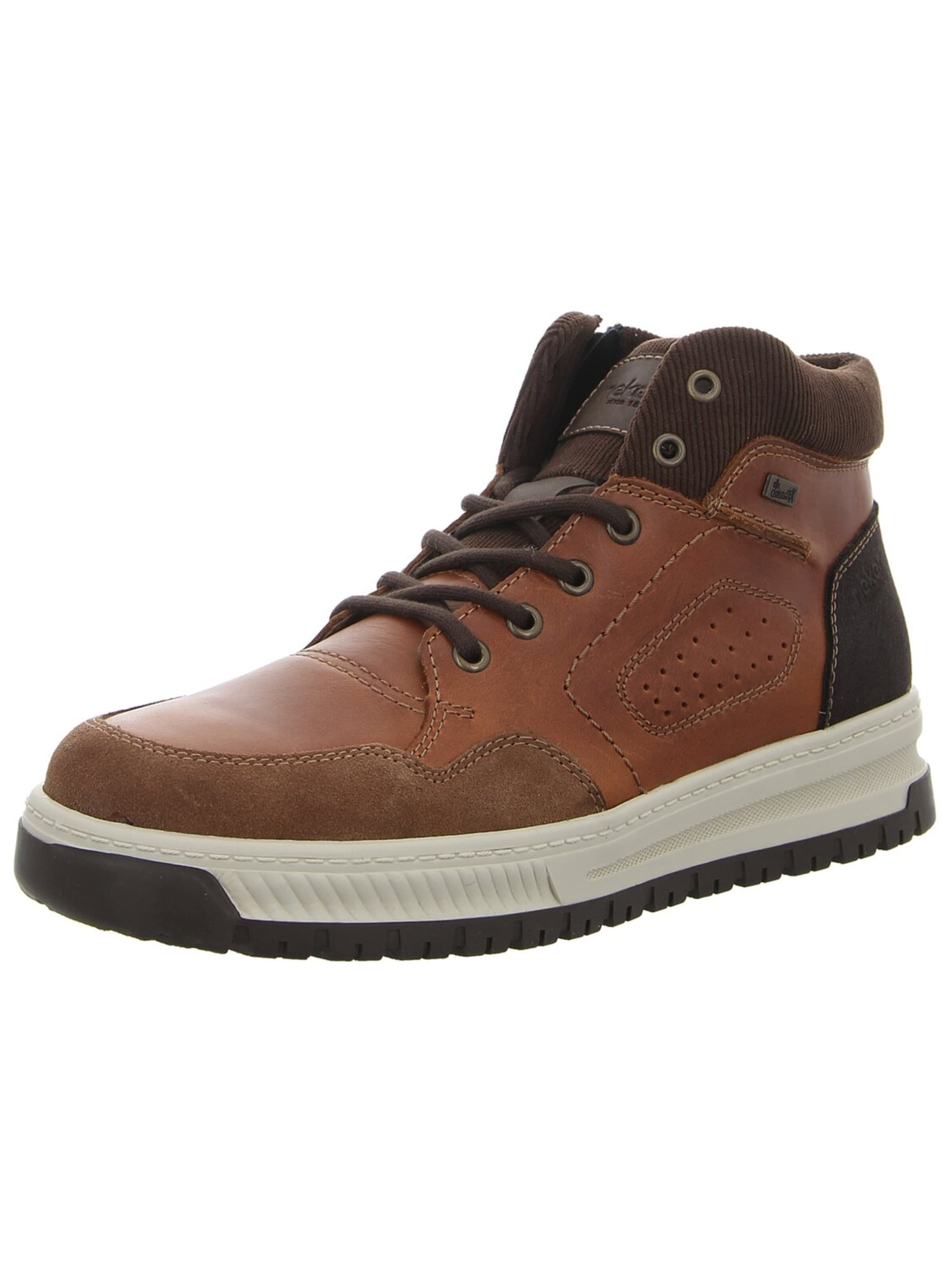 Rieker Boots 'Stiefel Herren 38544-24 Rauleder in braun' in 44 in Brown, Item view