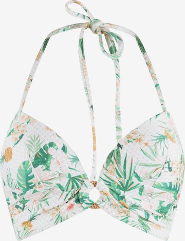 LingaDore Triangel Bikinitop in Gemengde kleuren: voorkant