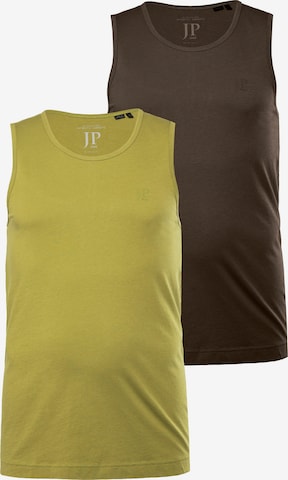 T-Shirt JP1880 en marron : devant