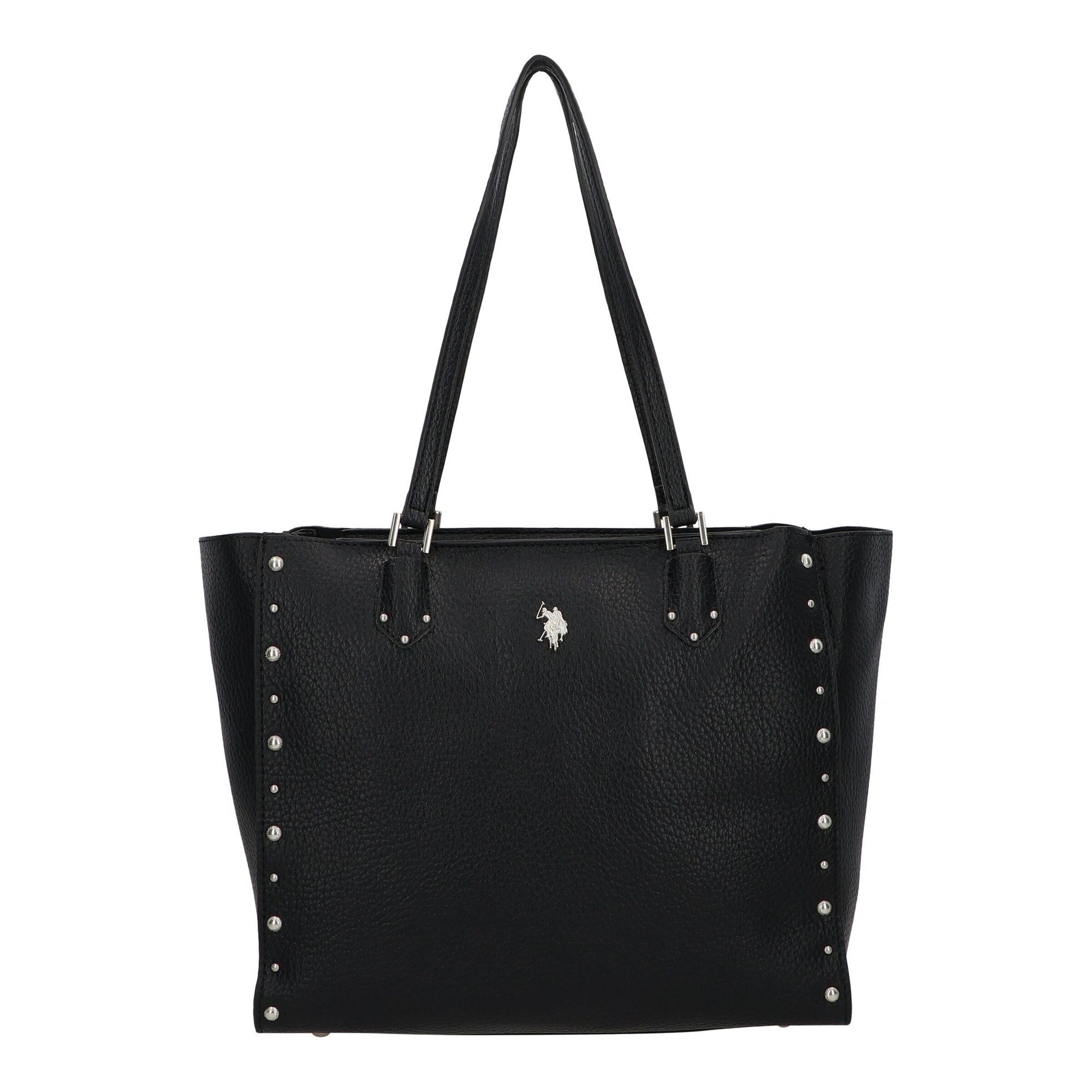 Cabas 'Upton' U.S. POLO ASSN. en noir : devant