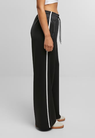 Urban Classics Wide leg Pants in Black