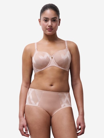 Chantelle Minimiser Bra 'GLAZE' in Pink