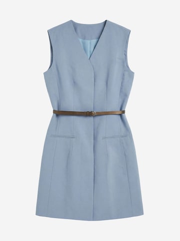My fashion - Vestido em azul: frente