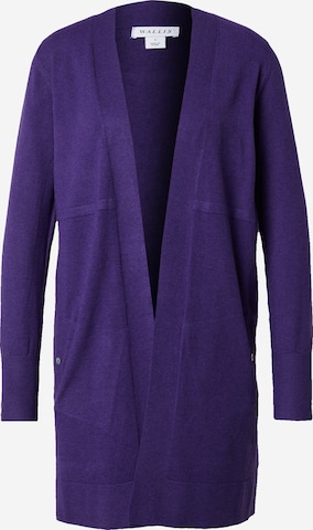 Wallis Knit cardigan in Purple: front