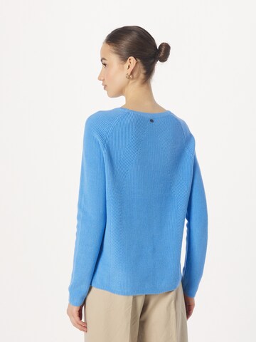 GERRY WEBER Pullover (GOTS) in Blau