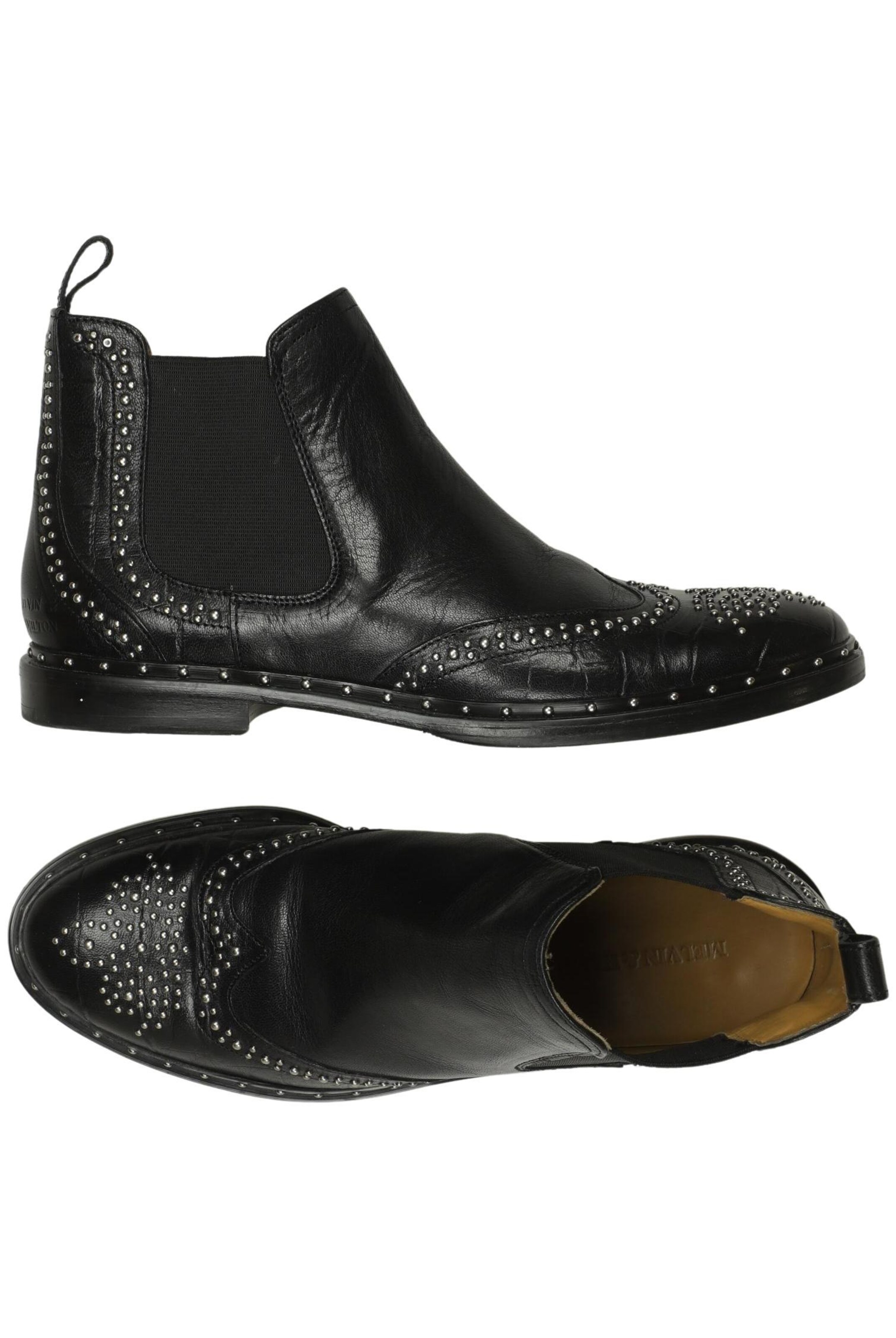 MELVIN & HAMILTON Stiefelette 39 in Schwarz: Vorderseite