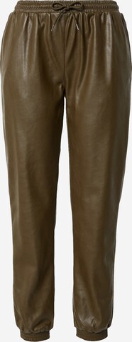 GLAMOROUS Tapered Pants in Green: front