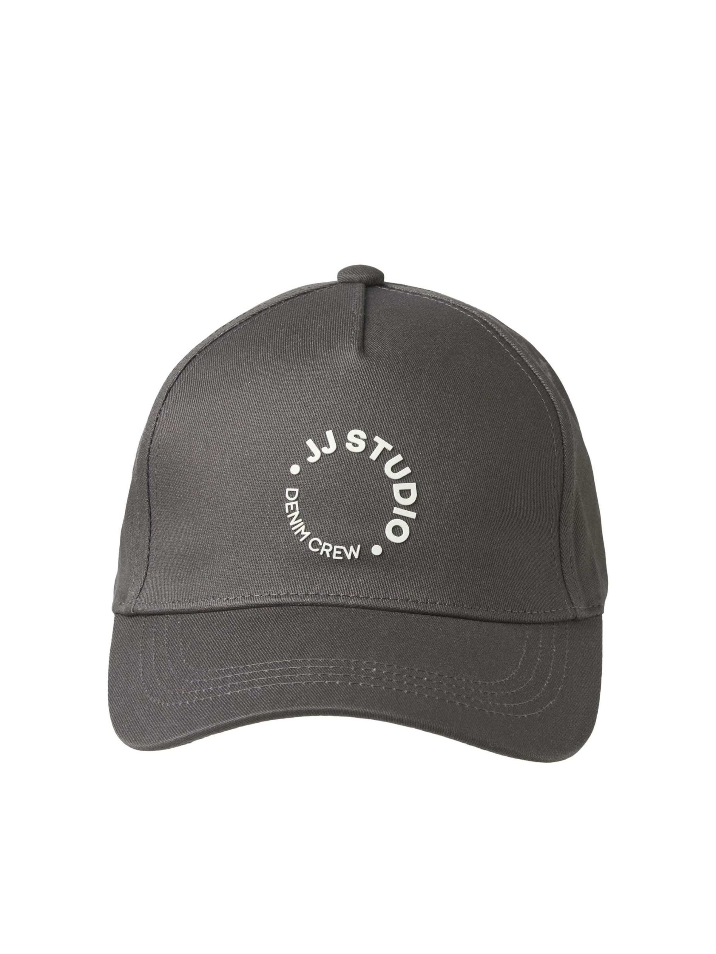 JACK & JONES Cap in Grey: front
