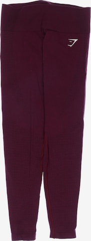 GYMSHARK Stoffhose M in Rot: predná strana