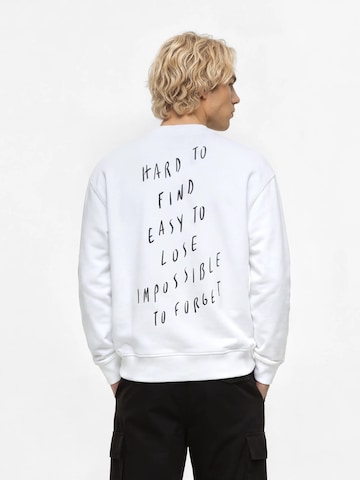 KARL LAGERFELD JEANS - Sudadera 'KLJ X Pietro Terzini' en blanco: frente