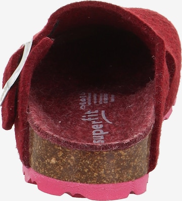 SUPERFIT Pantofle – červená