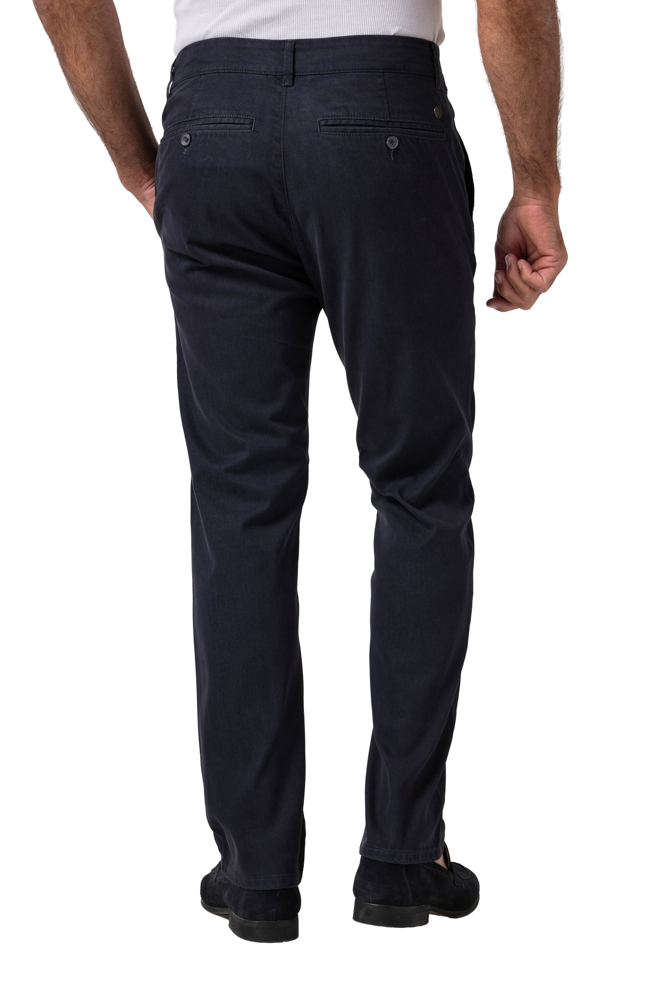 JP1880 Regular Chino in Blauw