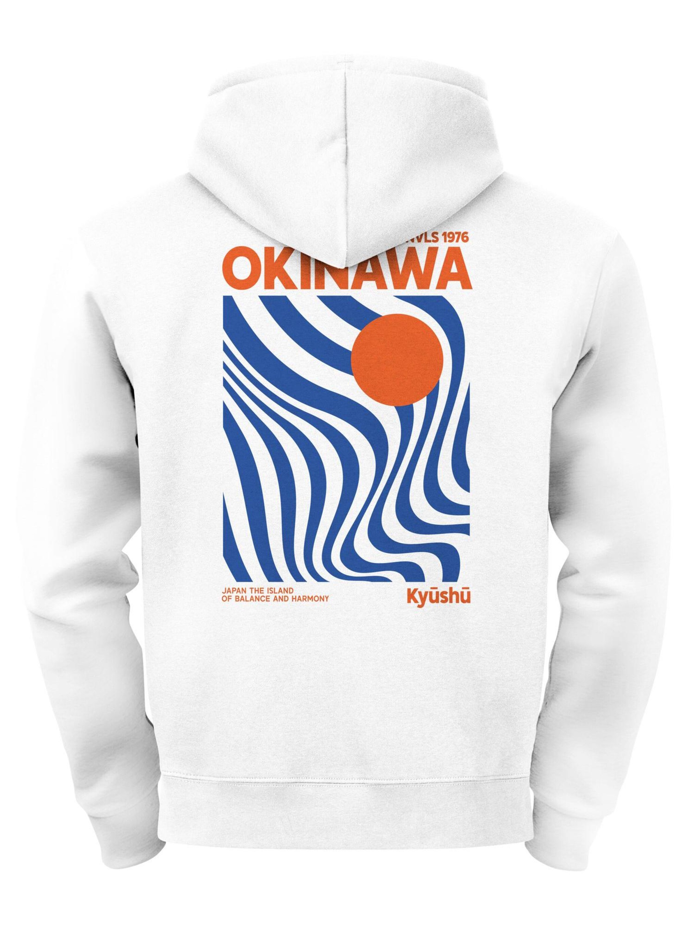 Neverless Sweatshirt 'Okinawa' in White