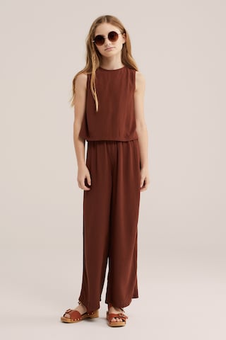 WE Fashion Overall σε καφέ