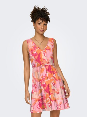 ONLY Summer dress 'ONLNOVA SARA' in Orange: front
