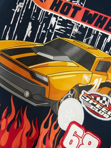 NAME IT Свитшот 'NMMJAKI HOTWHEELS' в Синий