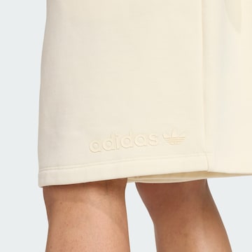 Wide Leg Pantalon 'Essentials' ADIDAS ORIGINALS en blanc