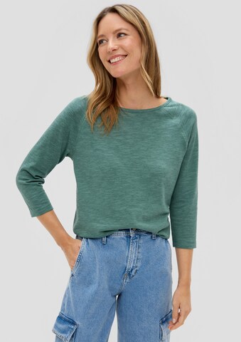 s.Oliver Shirt in Groen: voorkant