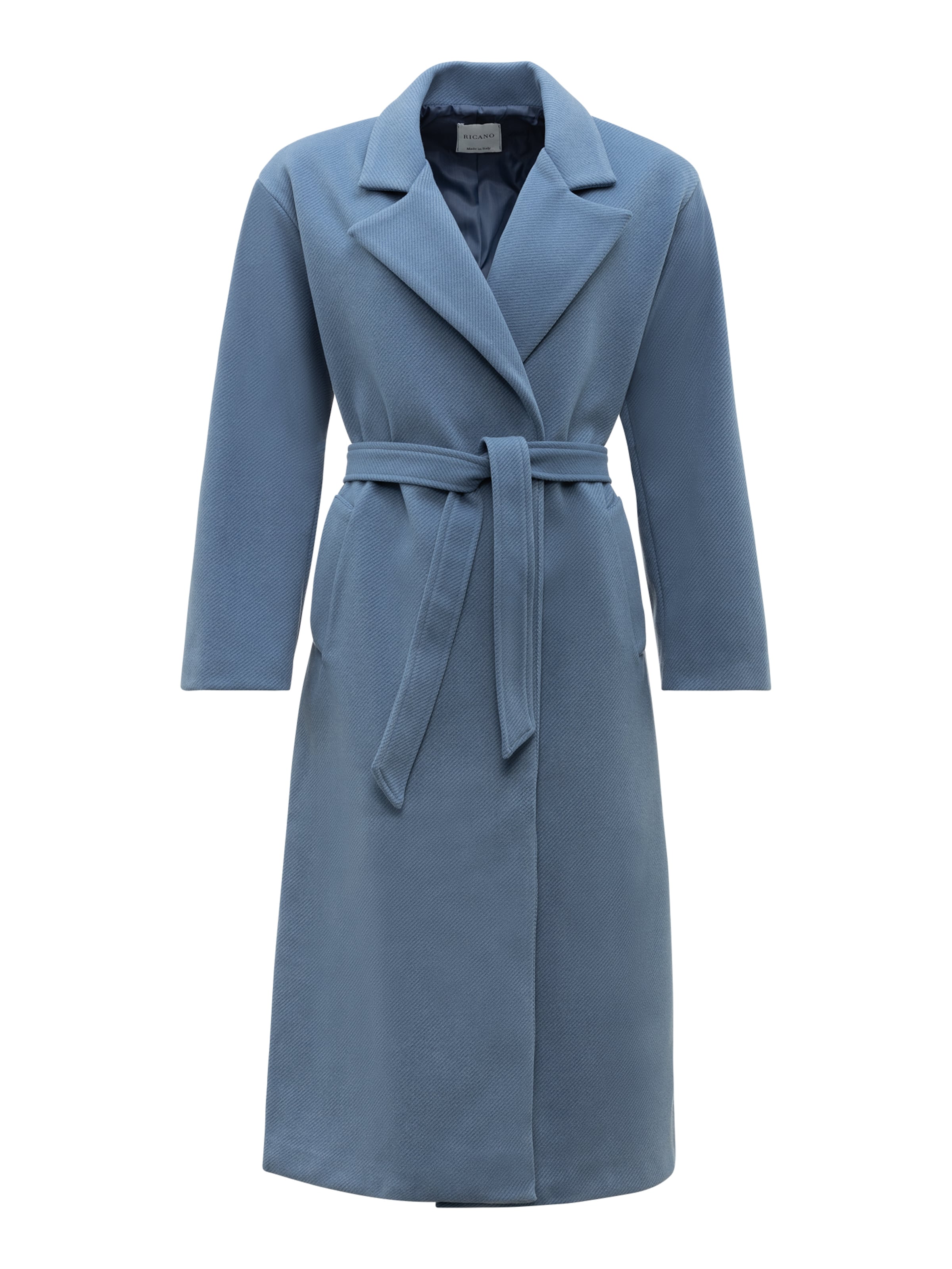 RICANO Mantel 'Miriam' in Blau: Vorderseite