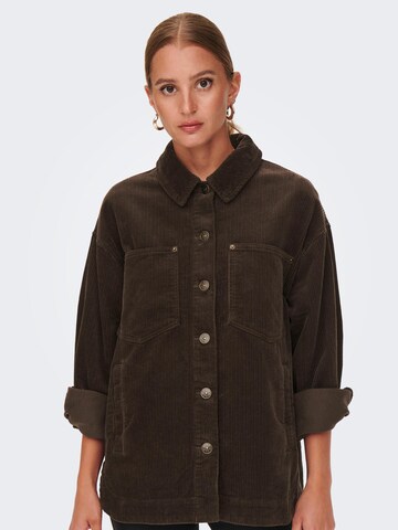 ONLY Between-season jacket 'Bitten' in Brown