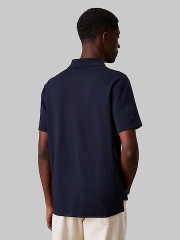 Calvin Klein Poloshirt in Blau