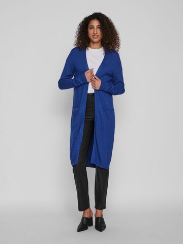 VILA Gebreid vest 'Ril' in Blauw