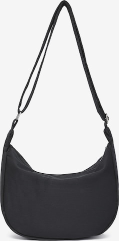 Miss Lulu Shoulder Bag in Black: front