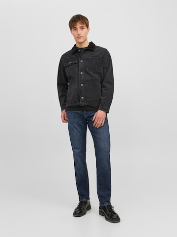 JACK & JONES Slimfit Τζιν 'Clark Evan' σε μπλε