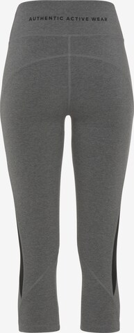 VIVANCE Skinny Športne hlače | siva barva