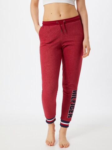 Tommy Hilfiger Underwear Pidžaamapüksid, värv punane: eest vaates