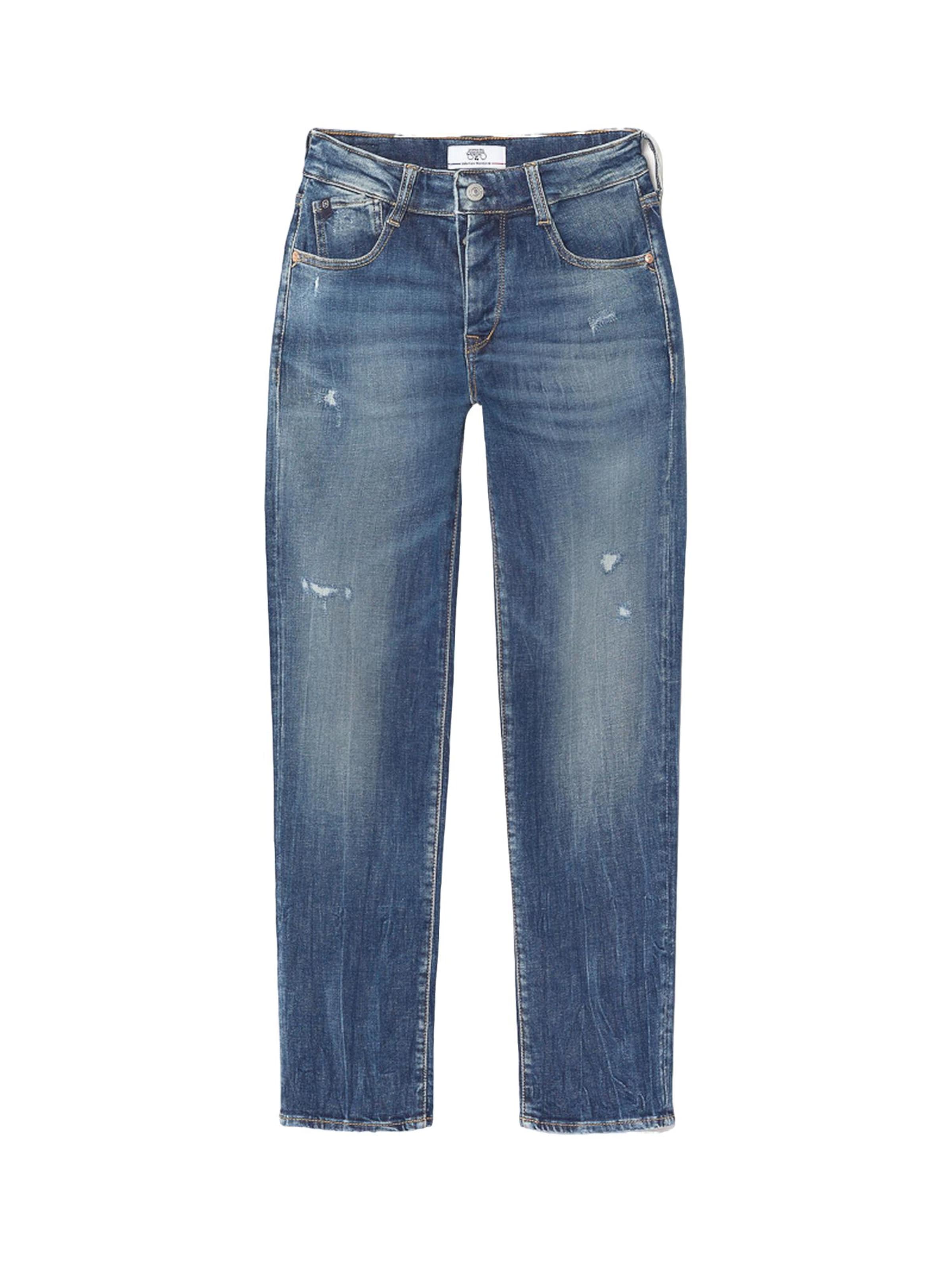 Effilé Jean Le Temps Des Cerises en bleu : devant