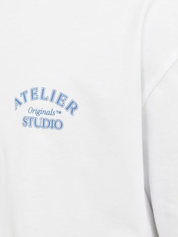 T-Shirt 'Brooklyn' JACK & JONES en blanc