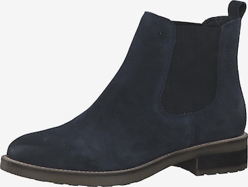 s.Oliver Chelsea Boots in Blue: front