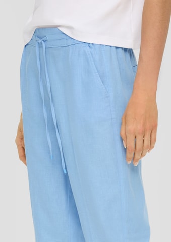 Loosefit Pantaloni di s.Oliver in blu