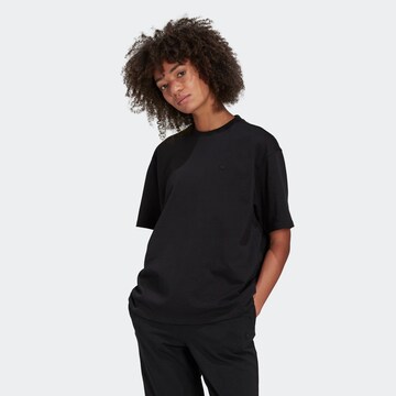 ADIDAS ORIGINALS - Camiseta en negro: frente