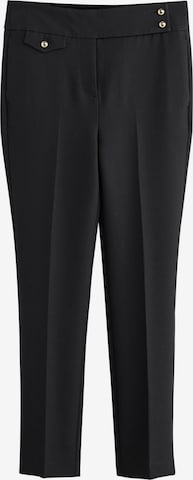 Next Slimfit Suorat housut värissä musta: etupuoli