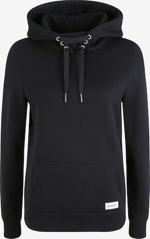 Oxmo Sweatshirt in Zwart: voorkant