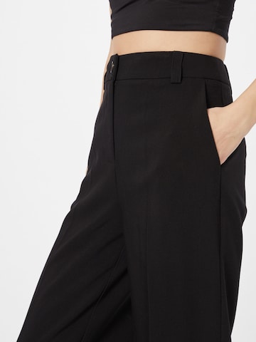 modström Loose fit Pleated Pants 'Gale' in Black