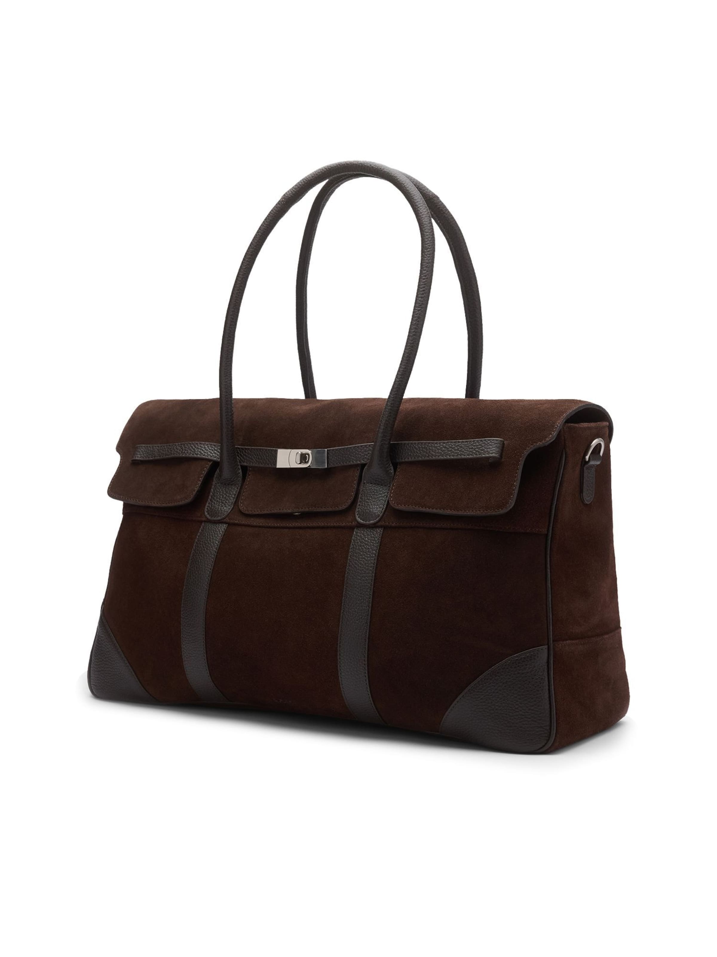 Sac week-end MANFIELD en marron