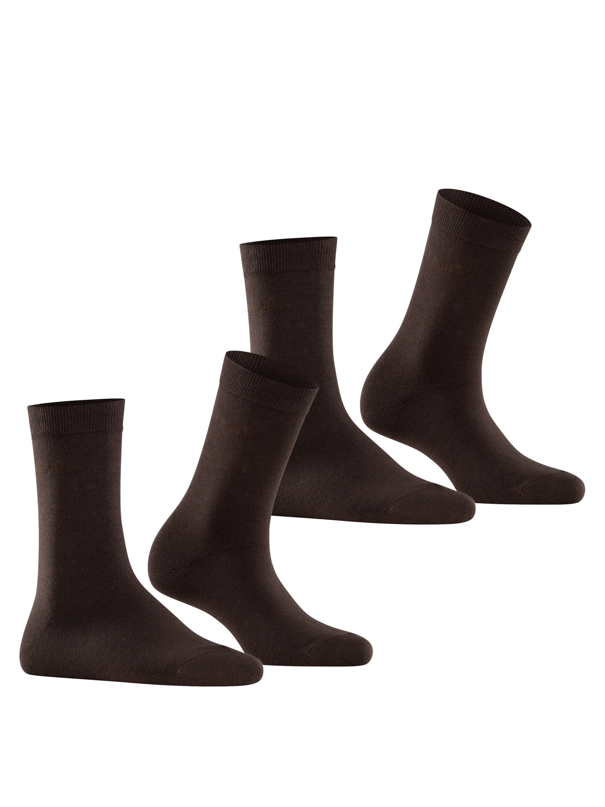 ESPRIT Socks 'Uni 2-Pack' in Brown