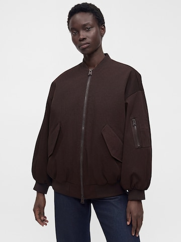 ARMANI EXCHANGE Prehodna jakna | rjava barva