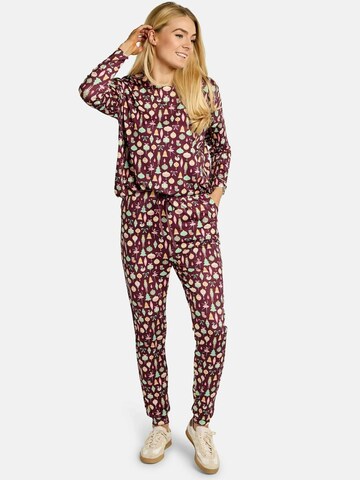 Liberte Essentiel Shirt ' ALMA-LS ' in Rood