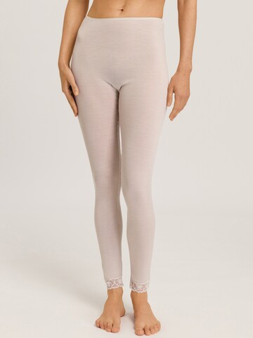 Regular Leggings ' Woolen Lace ' Hanro en rose : devant