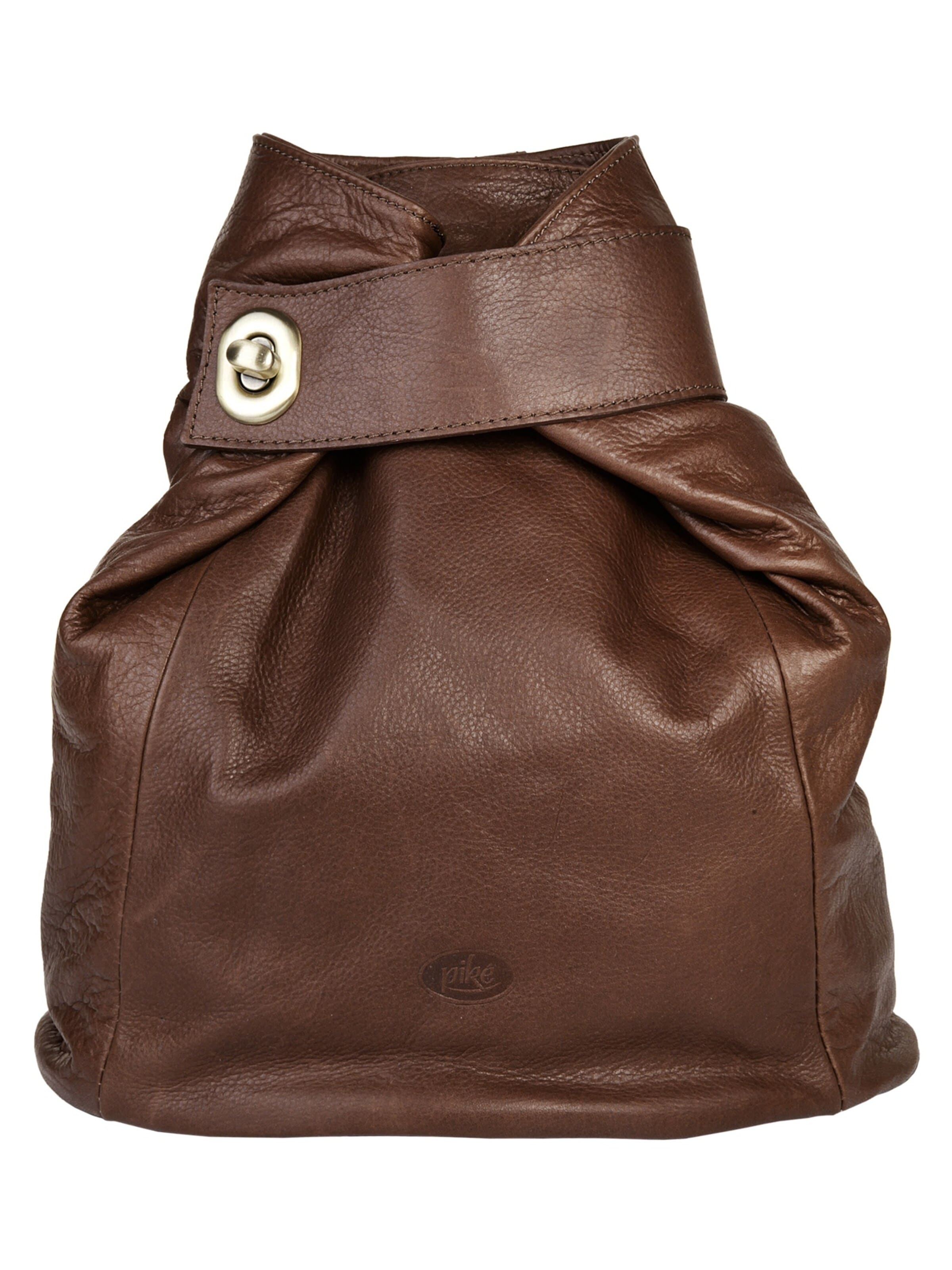 piké Backpack in Brown: front