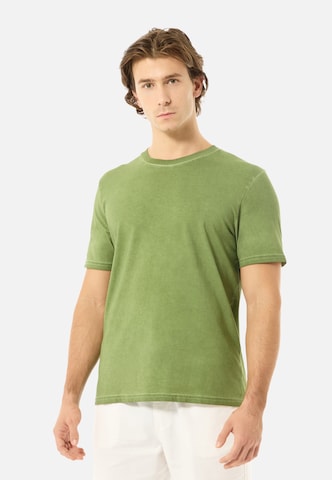 Gassa d'Amante Shirt 'Venezia' in Groen: voorkant