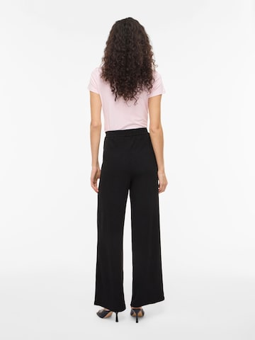Wide Leg Pantalon à pince 'VIBenne' VILA en noir